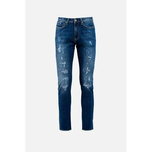 Gas Slim Fit Cotton Jeans Men Blue Bottoms